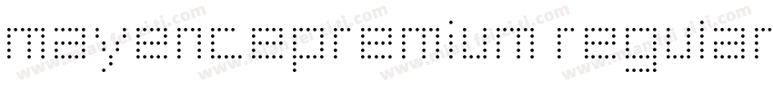 mayencepremium regular字体转换